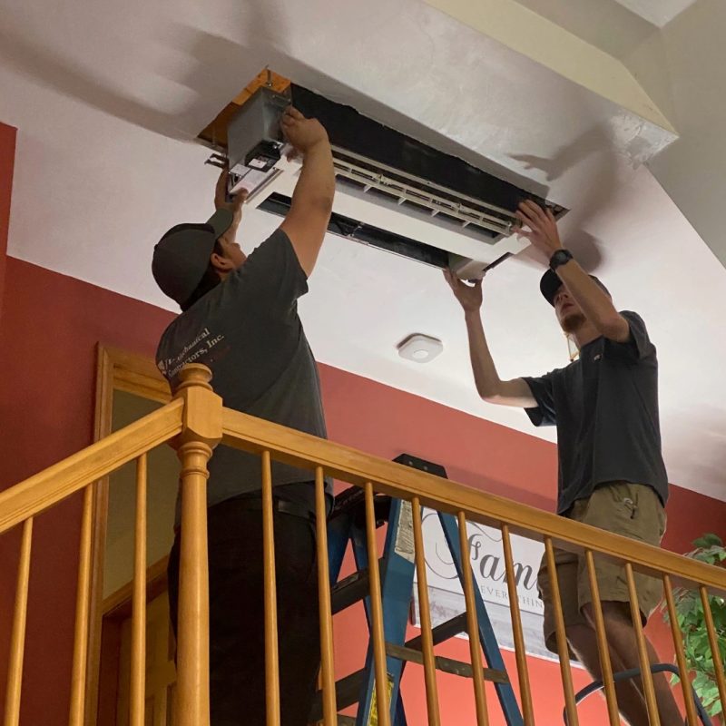 Commercial Forced Air Conditioning and Air Heating Services